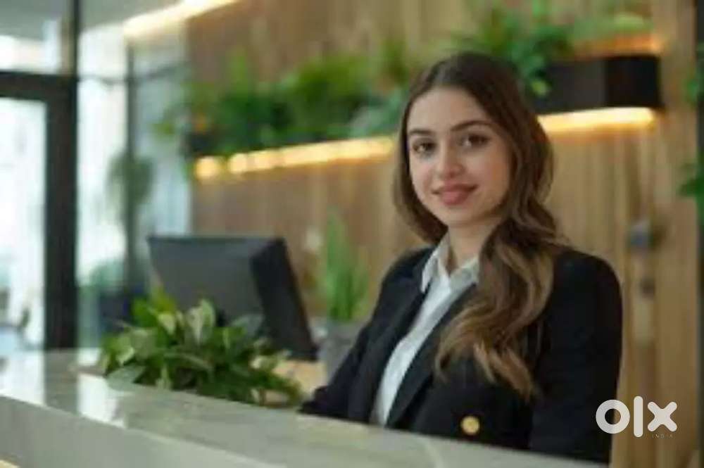 Front desk reception females required for mnc companies