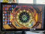 LED monitor 24 inch computer with cpu