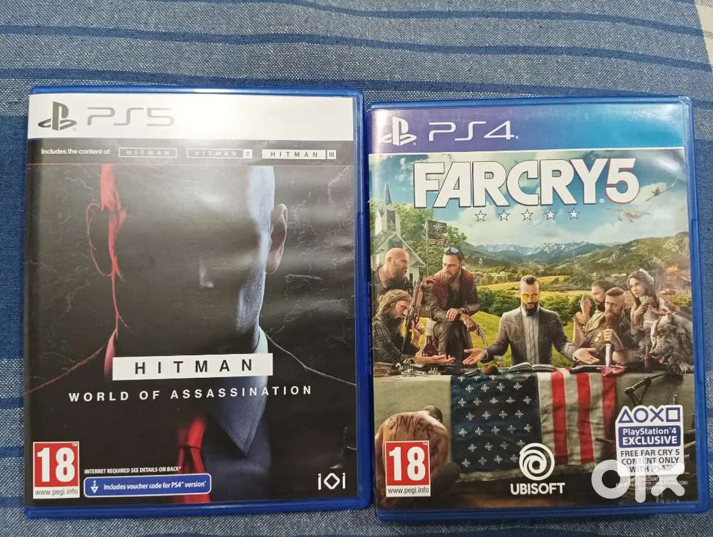 Hitman WOA & Far cry 5