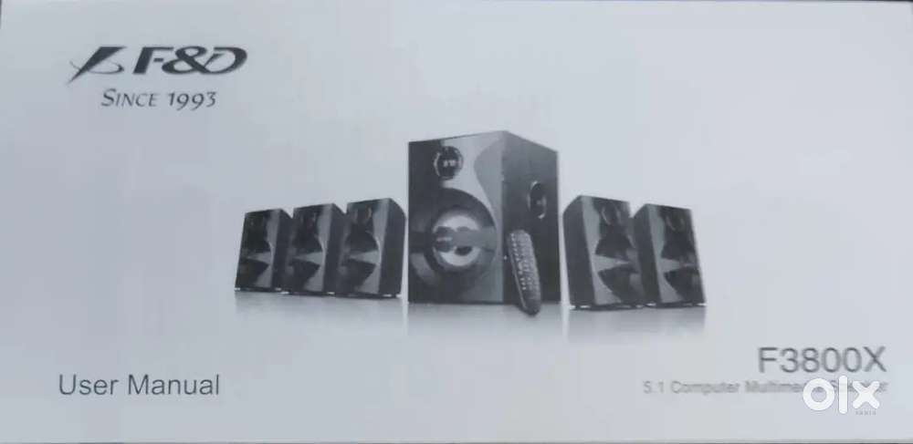 Fenda 5.1 Speakers with Subwoofer and Philips 5.1 speakers with sub
