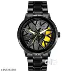 Car watches for men, spinning car watches