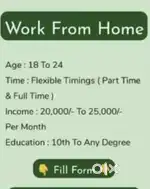 Work from home , telecalling realted work