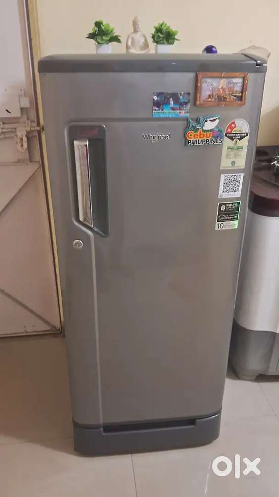 whirlpool 185ltr fridge