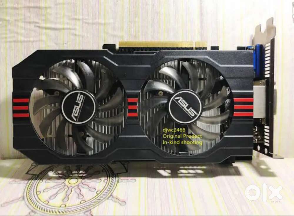Graphics card (GPU) gtx 750ti asus oc edition dual fan