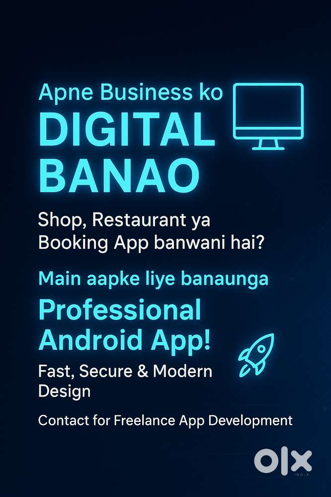 app development for your bussisnes and resturent