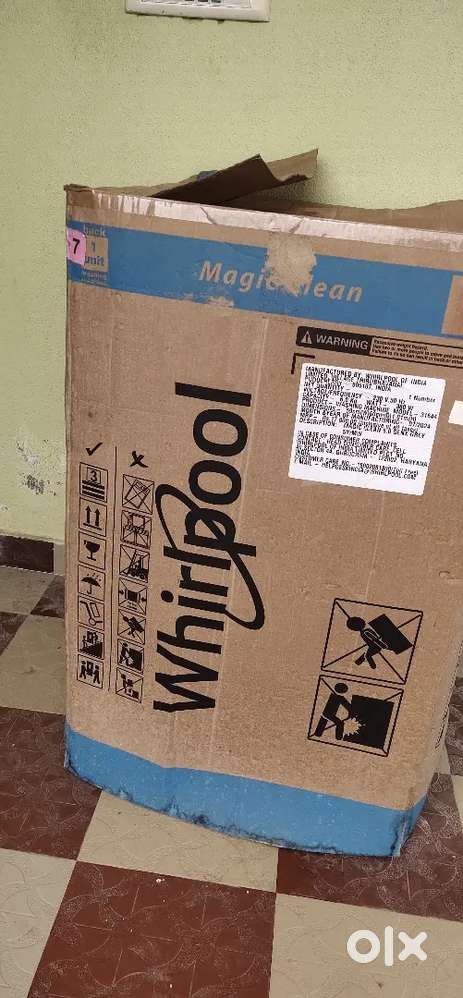 New model not used one time whirlphool new mechine