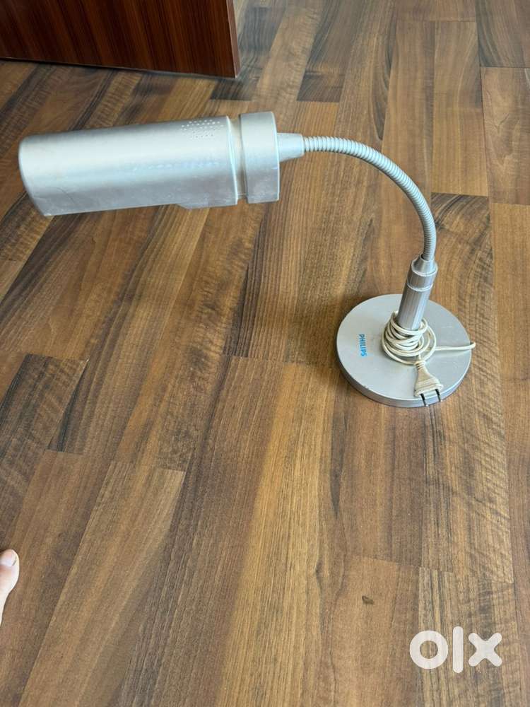 Table Lamp and PVC Bathroom window