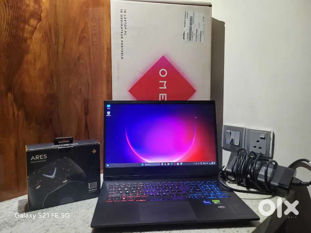 Hp omen 16 Gaming Laptop 32upgraded with Gaming controller  free