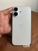 IPhone 16 White 128GB  10 Months Warranty