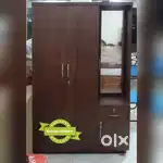 Khwaja furniture.  3 Door wardrobe.  Bajaj finance available
