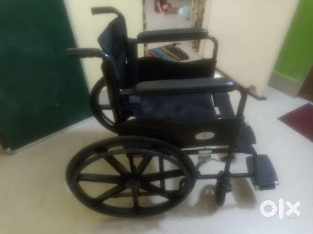 Branded and brand new foldable wheelchair