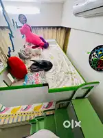 Bunk Bed with mattress - Like New  1 Year Old  Rs. 45,000