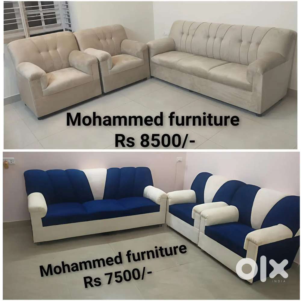 Elegant 5 Seater Sofa Set  Custom Design & 1 Year Warranty