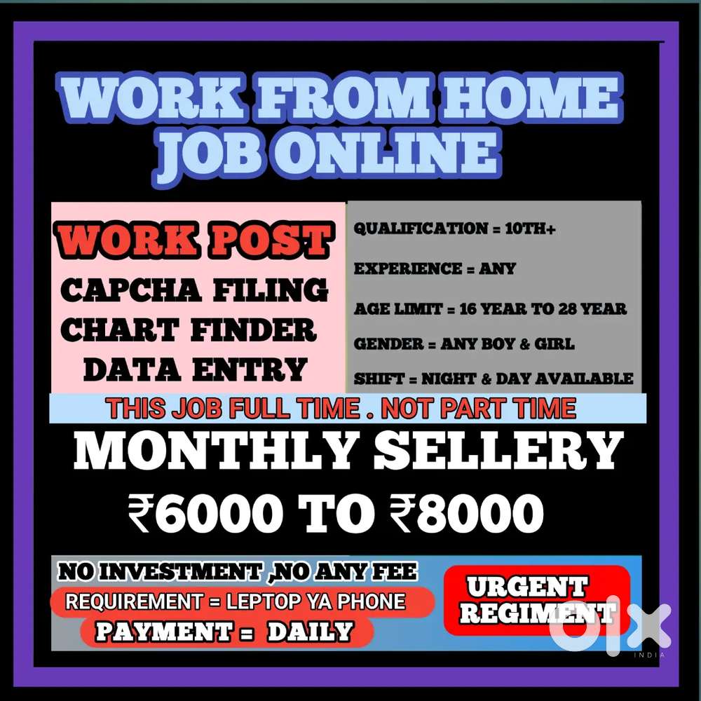 Work From Home Job – Data Entry/Web Work - AZOIC TECHNOLOGY  S2