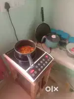 Looking to sell induction stove with tava , elect cooker for rs 1500
