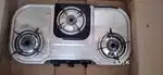 3 burner gas stove - એલીકા કંપનીની 3 બનૅરવાળી ગેસની સગઙી