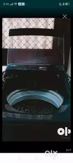 Whirlpool Fully automatic washing machine 7kg iron body new condition.
