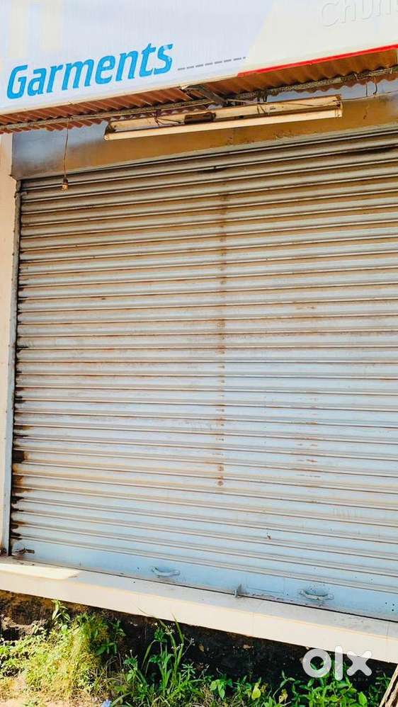 Semi furnished shop with big vehicle access, glass furnished shutters