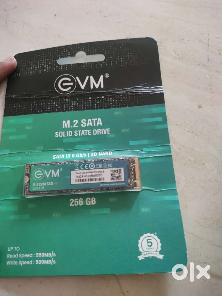 Ssd m.2 sata 256 gb