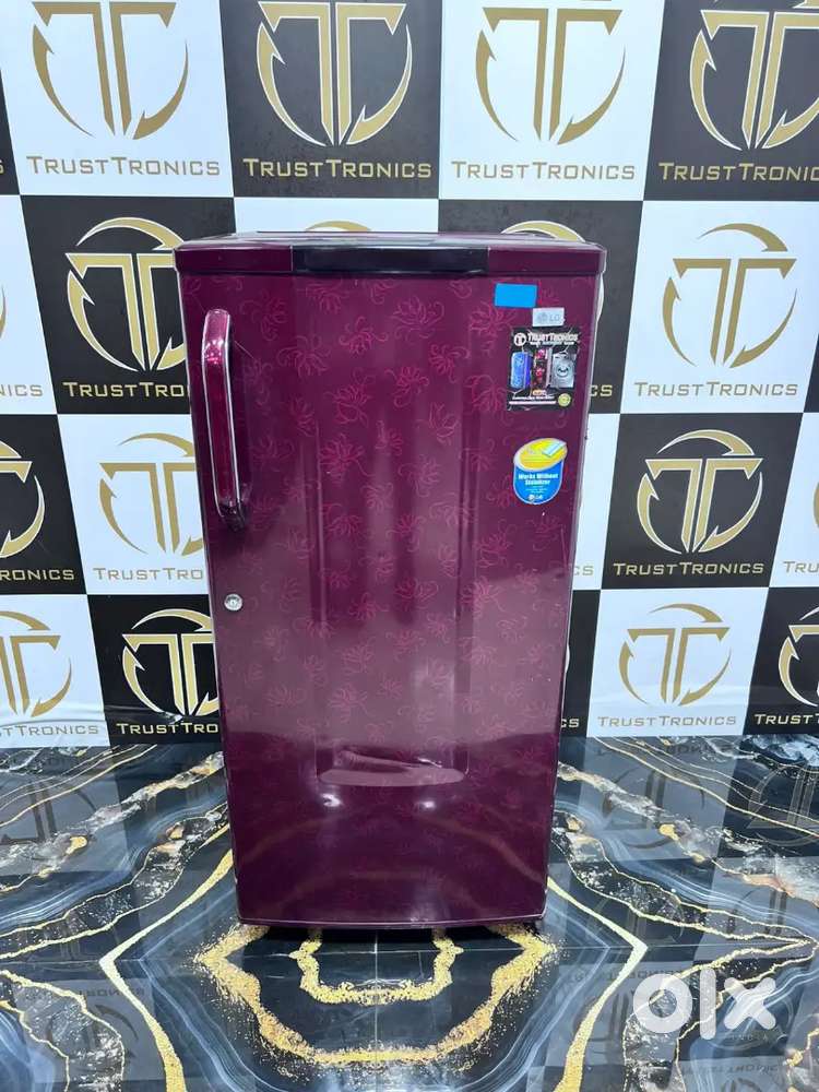 Wine colour 190ltr LG single door fridge