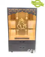 Khwaja furniture.  Mandir with Doors. Bajaj finance available