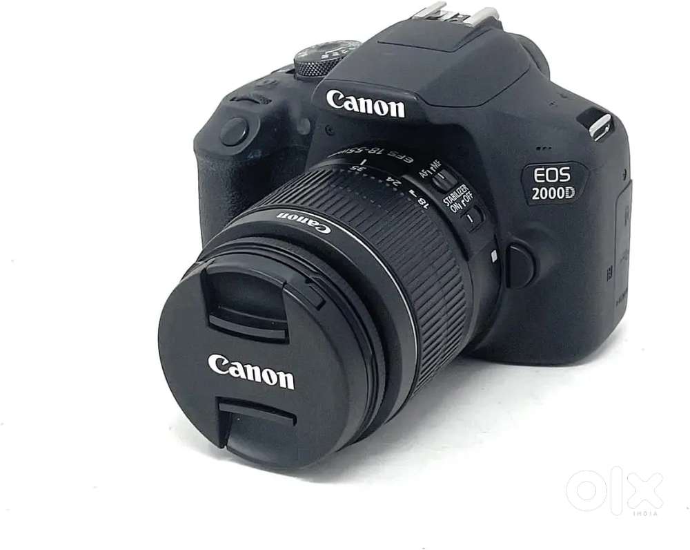 Canon 2000D -lance 18/55+short lance + bettery 1+bage and charger