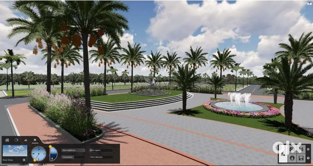 जिला पंचायत से अप्रूव्डप्रोजेक्ट सुल्तानपुर रोडपर फ्री रजिस्ट्री केसाथ