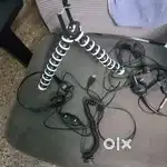 Computer headset USB. Two pcs and Tripod
