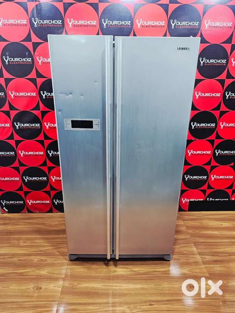 #01 Samsung 650ltr side by side refrigerator