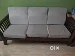 Wooden sofa set