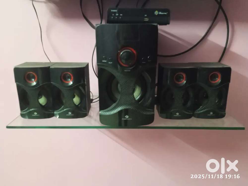 ZEBRONICS HOME THEATERE 4+1 ONE YEAR OLD ONY