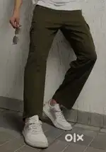 Dark Olive Green Baggy pant