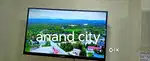 43 inch smart android frameless led tv with 600 channel free in tv