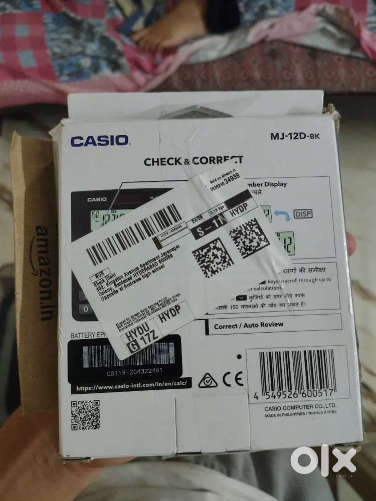 Casio MJ-12D-BK
