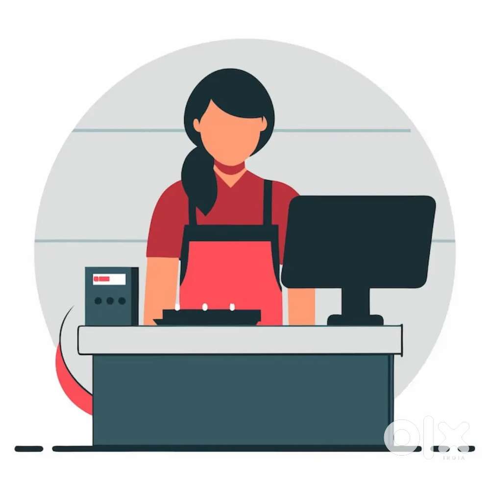 Wanted receptionist and lady cashier