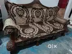 Seasam 7 seater wooden sofa