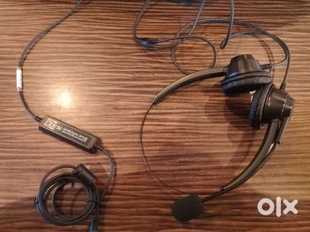 Blue Infotech Wired Headset with Mic – Good Condition