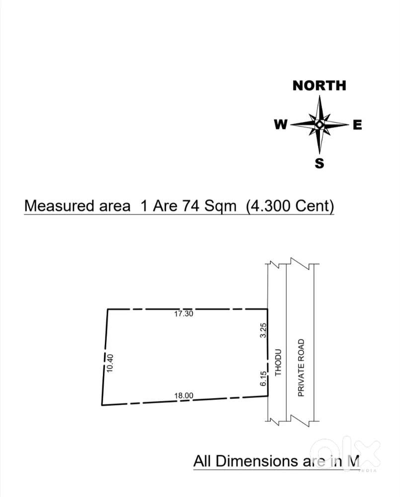 Residential Plots for Sale near Mannanthala- Vattappara MC Road.
