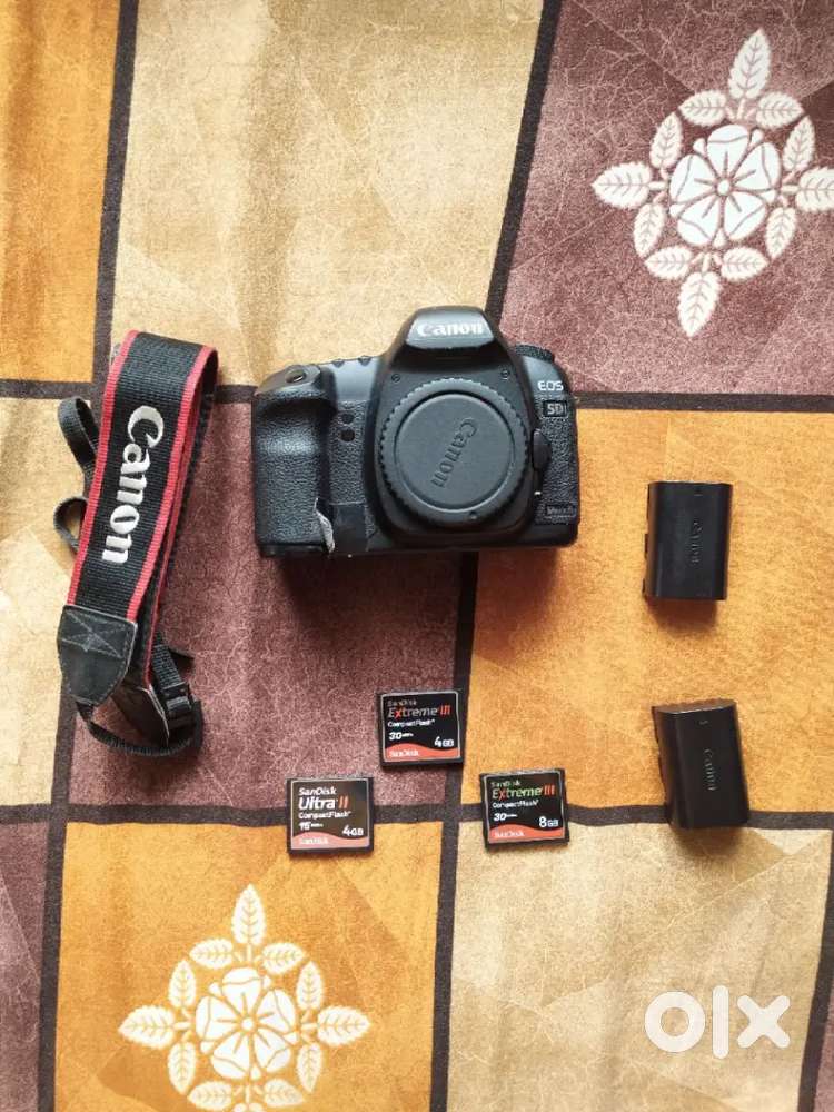 Canon 5D Mark II – Legendary Full Frame DSLR Body Only, Good Condition