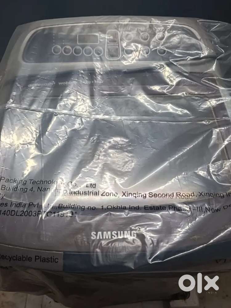 Samsung 6.5 + 1.0  kg fully automatic washing Machine.