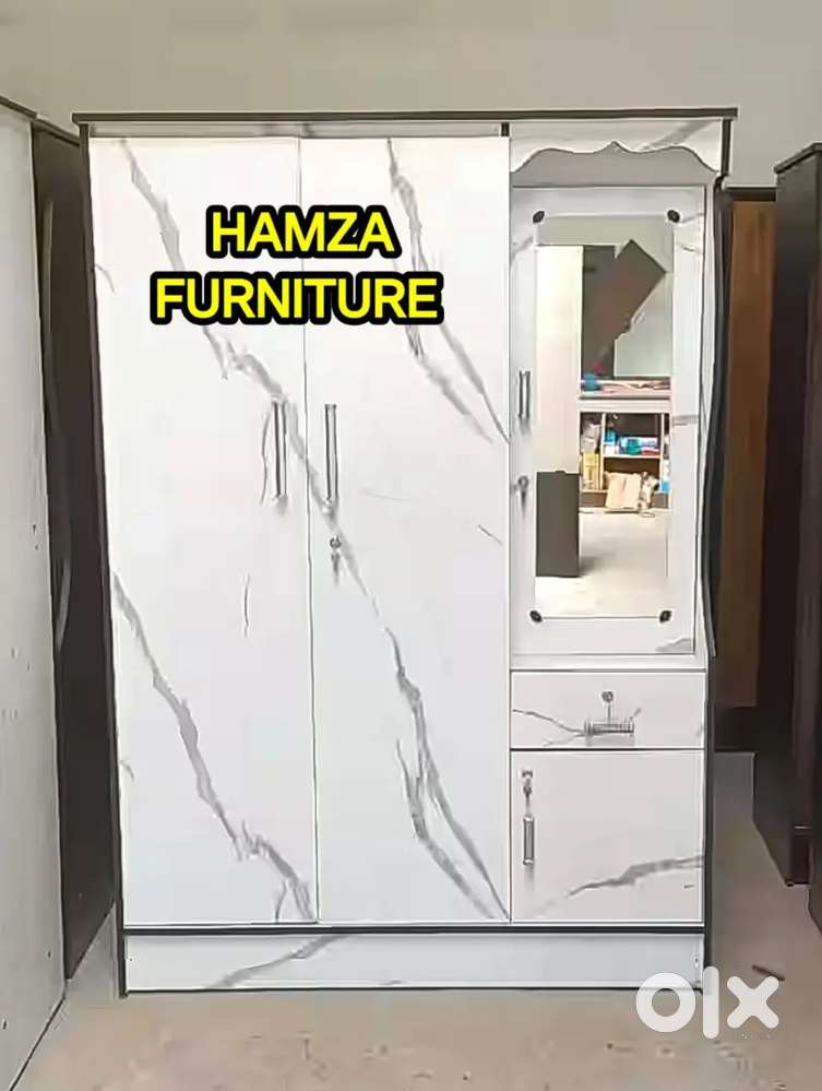 HAMZA FURNITURE NEW DESIGNER PARTICLE BOARD WOOD wardrobe