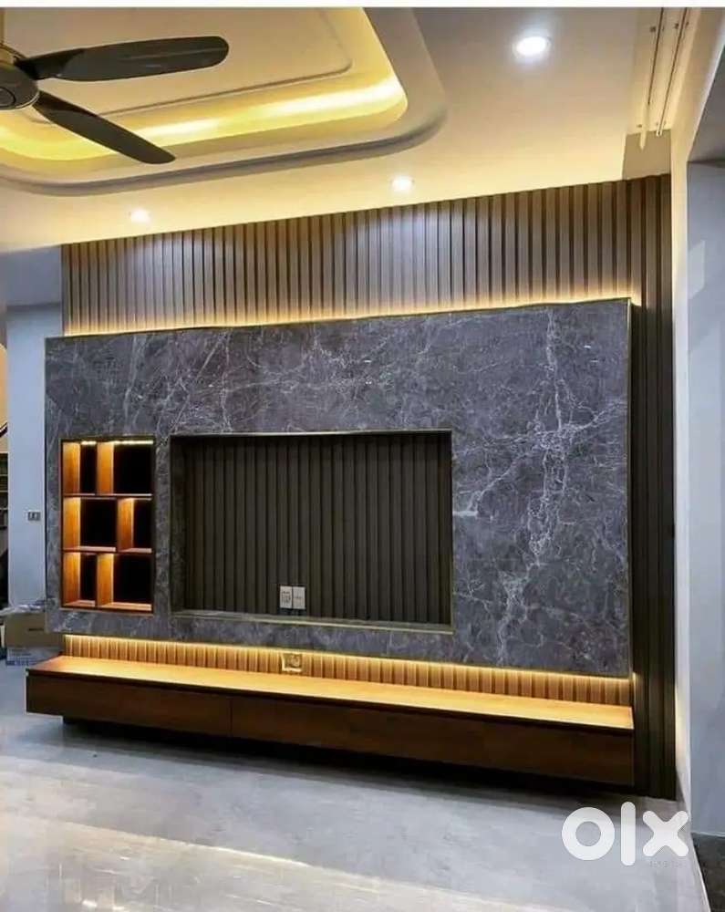 ओफिस फलेट बंगला का संपूर्ण फर्नीचर कलरकाम पीओपी वकॅ सोल्यूशन