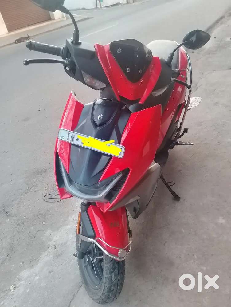 Company service record single owner 110 cc  hero xoom with disk model