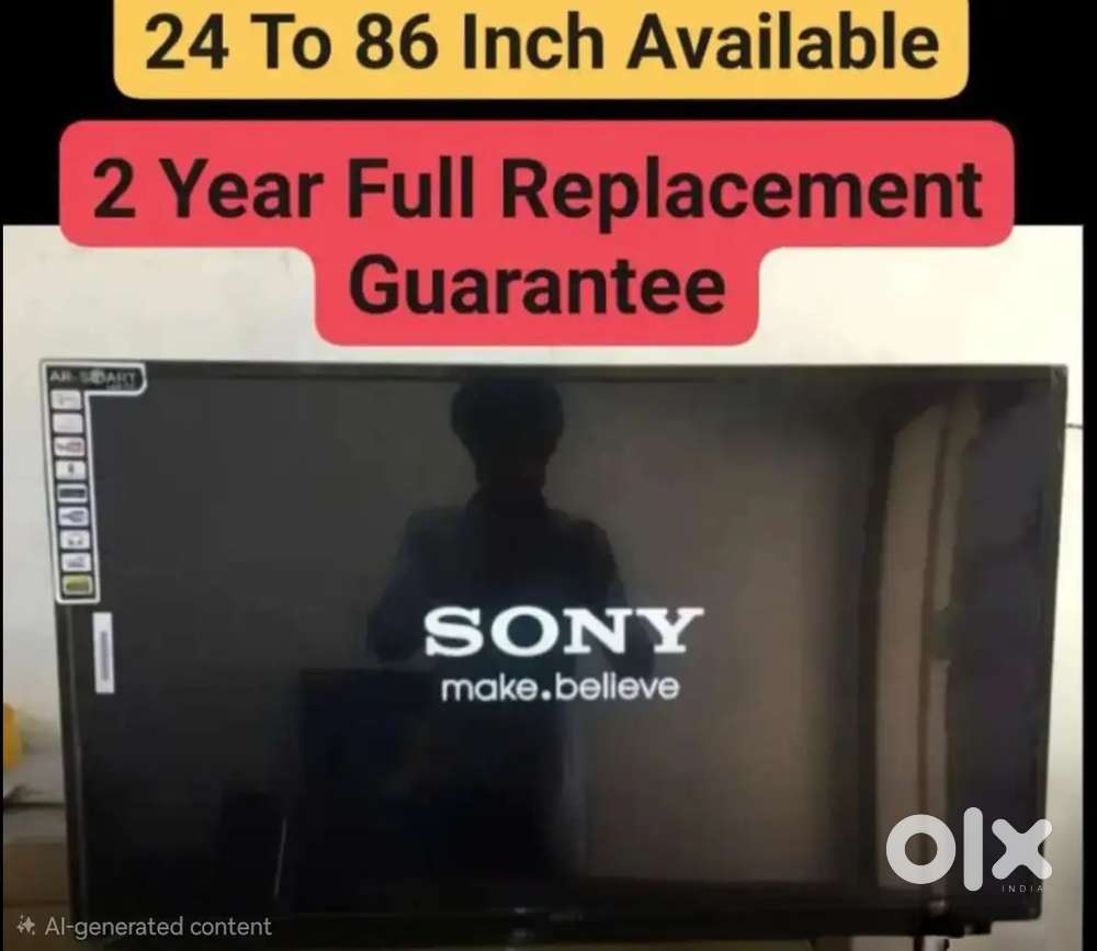 Brand new Ultra Smart Led tv frameless model
and 5g COD AVAILABLE