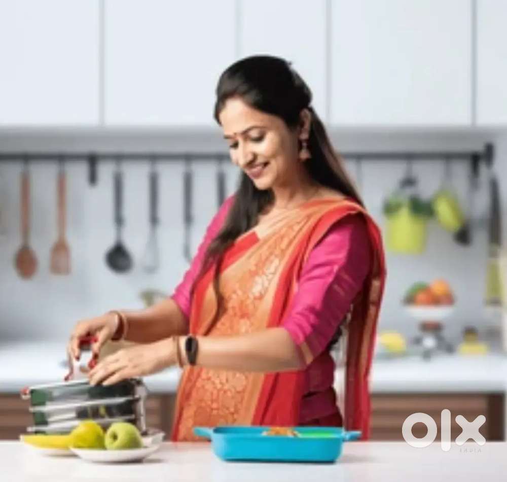 Hindu Telugu lady cooking kavali