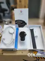 Google Pixel Watch 2 Matte Black Case Obsidian Active Band