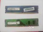 2 DDR 4 gb ram stick