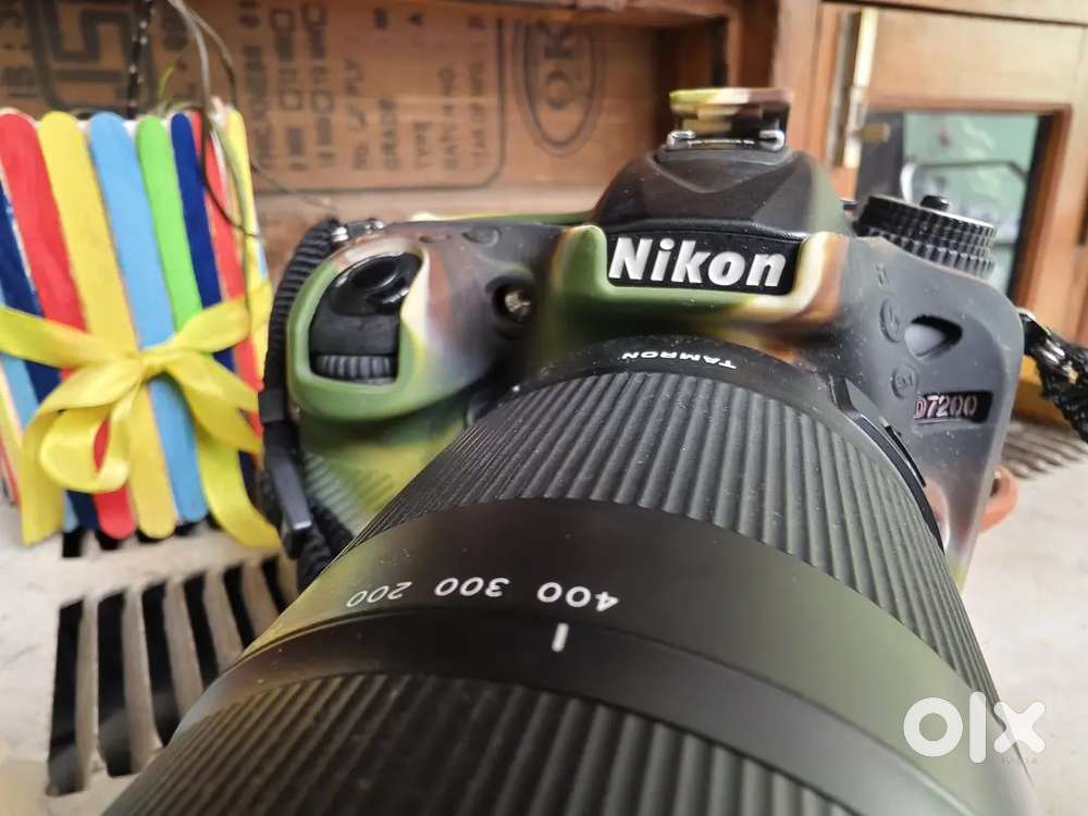 Nikon D7200 with Tamron 18-400mm lens