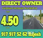 Plots sale Kovilpalayam @ Sathy road DTCP Ganeshapuram