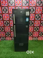 ¥¥77•Blacky Proton Whirlpool 3 Door Refrigerator with 1 year warranty